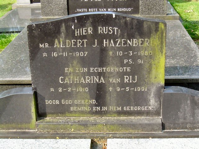 1907-11-16 Aldert Johannes Hazenberg-Grafsteen
