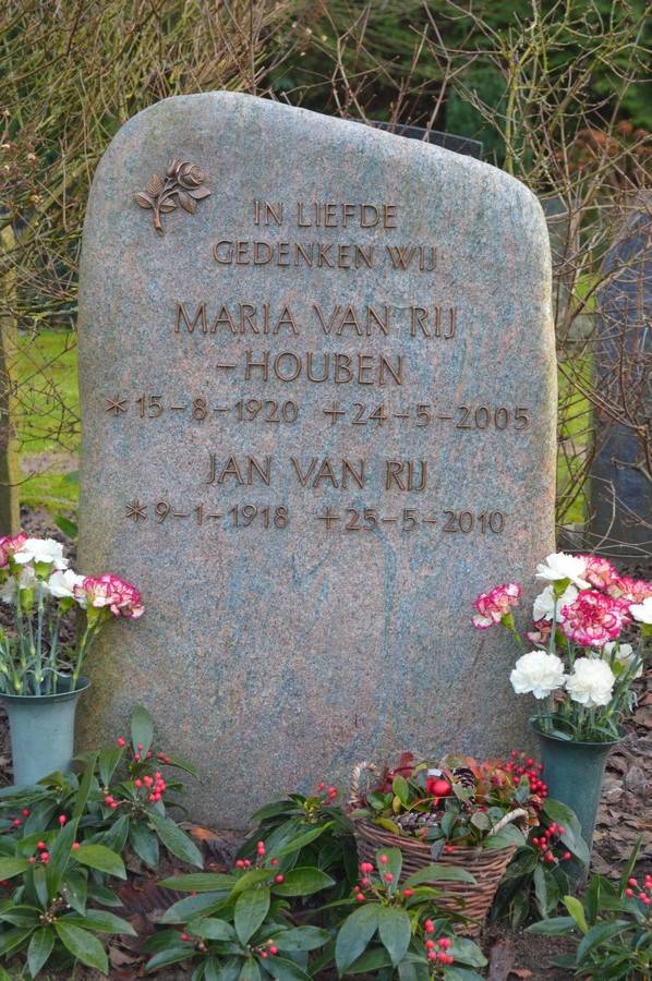 1918-01-09 Jan van Rij / 1920-08-15 Maria Houben